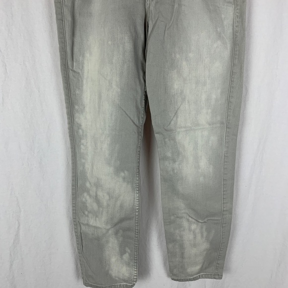 7 for all mankind gray bleach skinny jeans - Picture 2 of 8